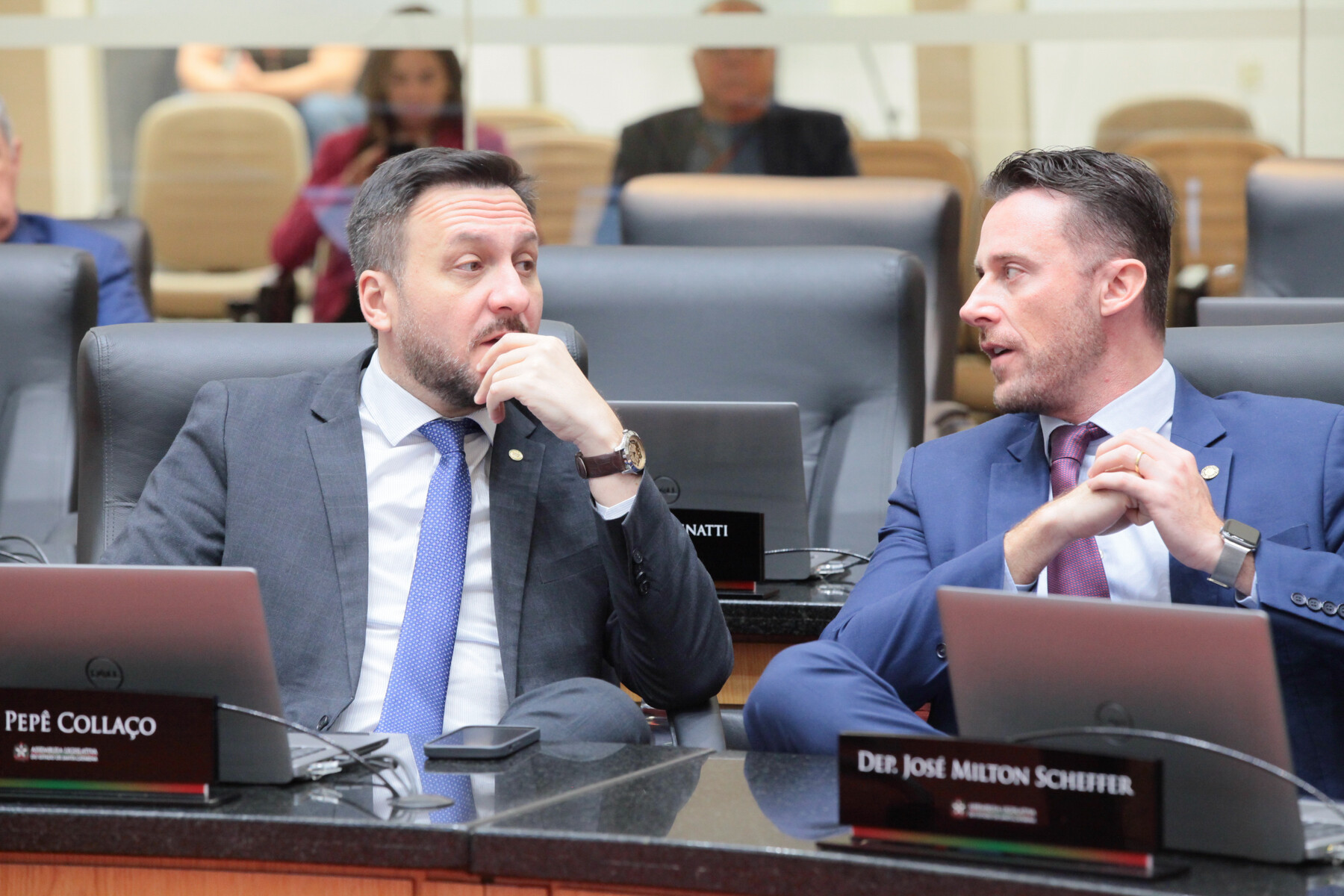 - Deputado Pepê Collaço (PP)
 - Deputado Fernando Krelling (MDB)