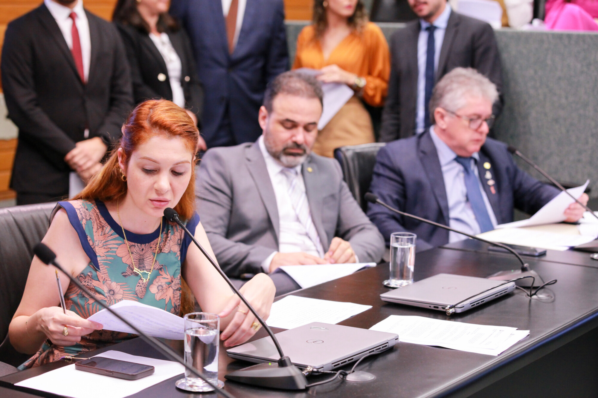 - Deputada Ana Caroline Campagnolo (PL)
- Deputado Cleiton Fossa (MDB)- Deputado Tiago Zilli (MDB)