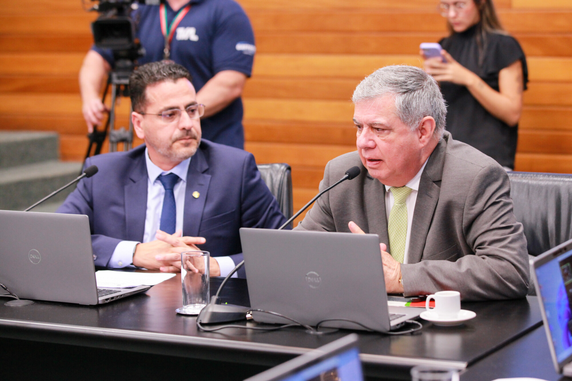 - Deputado Soratto (PL)
 - Deputado Mário Motta (PSD)