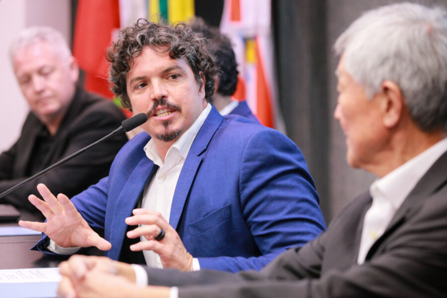 Deputado Marquito, proponente do debate.