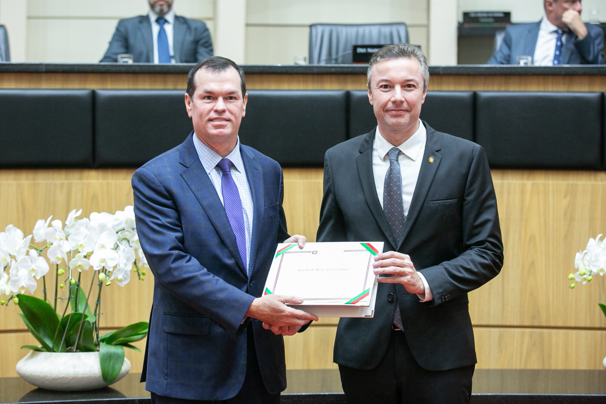 SESSÃO SOLENE – Concessão de Título de Cidadão Catarinense a Adircélio de Moraes Ferreira Junior