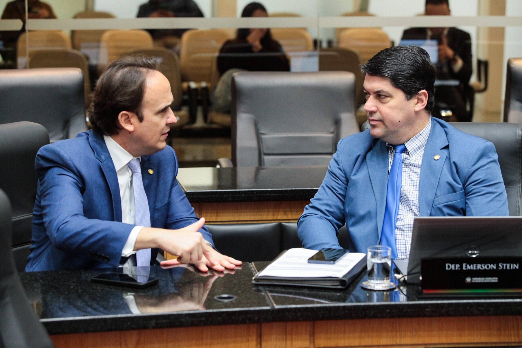 - Deputado Carlos Humberto (PL) - Deputado Emerson Stein (MDB)