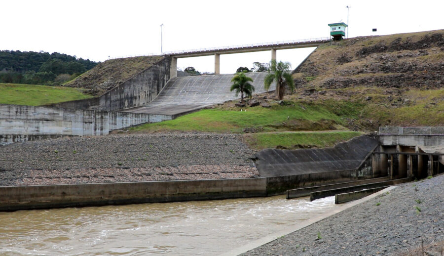 Barragem Sul. Foto: Divulgação SDC.