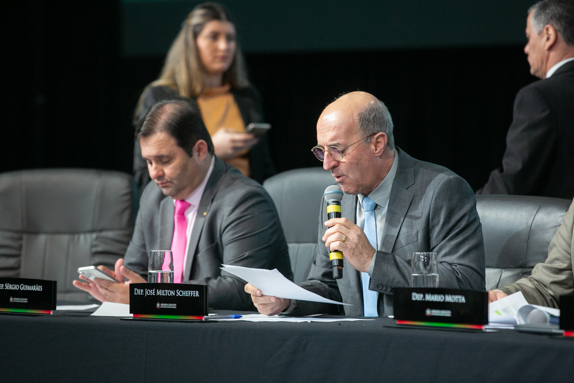- Deputado Sérgio Guimarães(União) 
- Deputado José Milton Scheffer (PP)