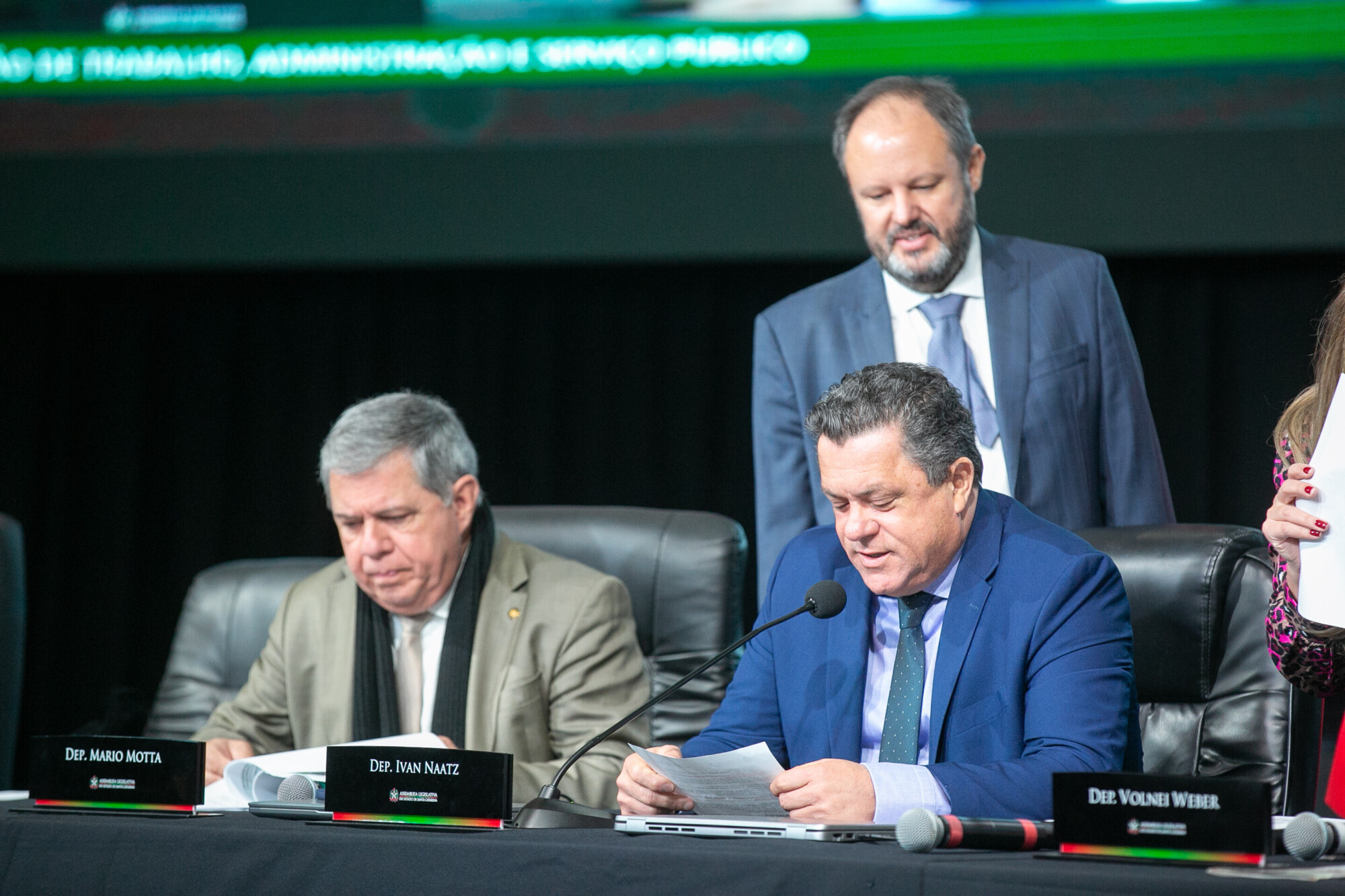 - Deputado Mário Motta (PSD)
- Deputado Ivan Naatz (PL)