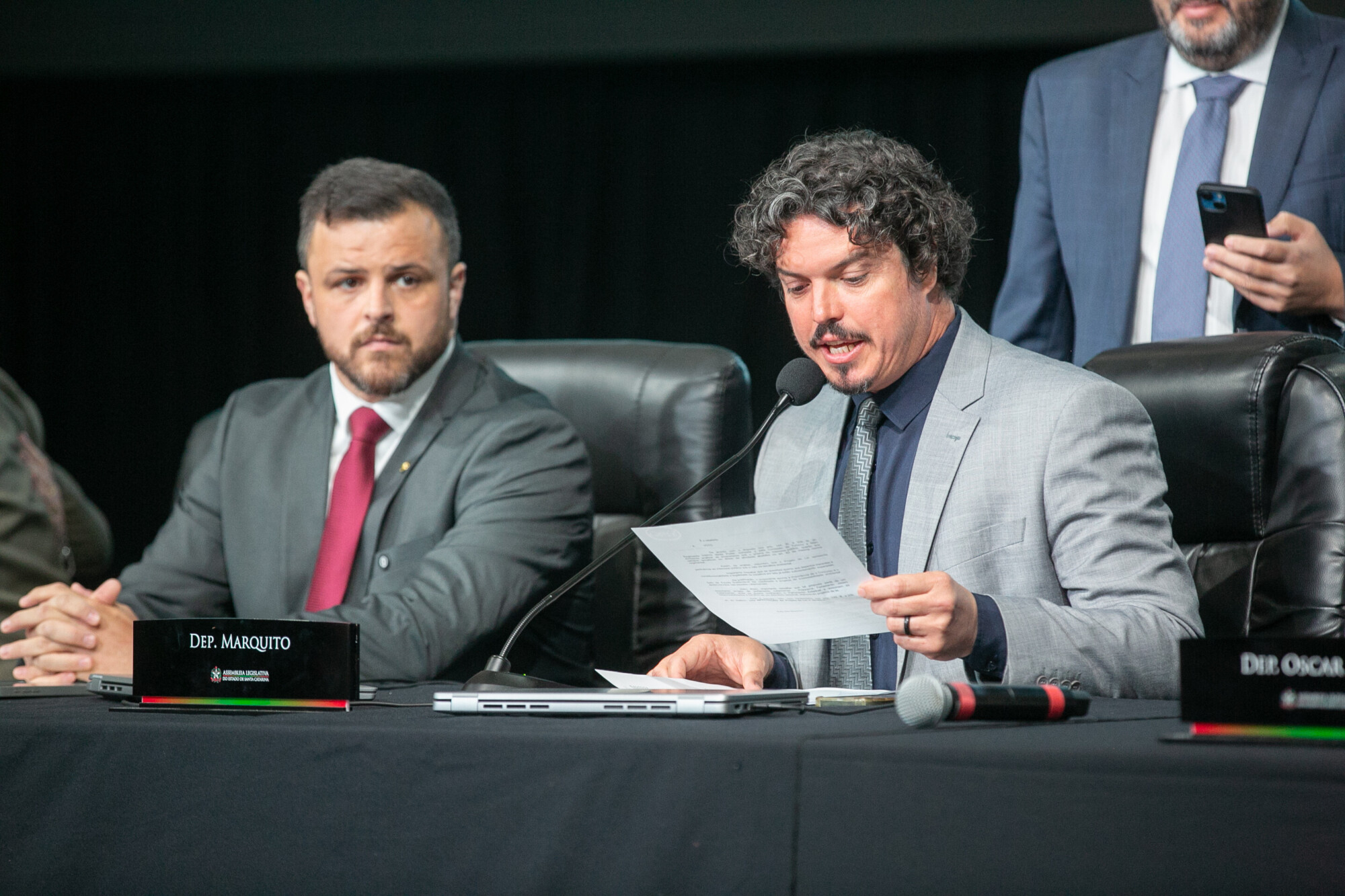 - Deputado Lucas Neves (Podemos) 	
- Deputado Marquito (PSOL)