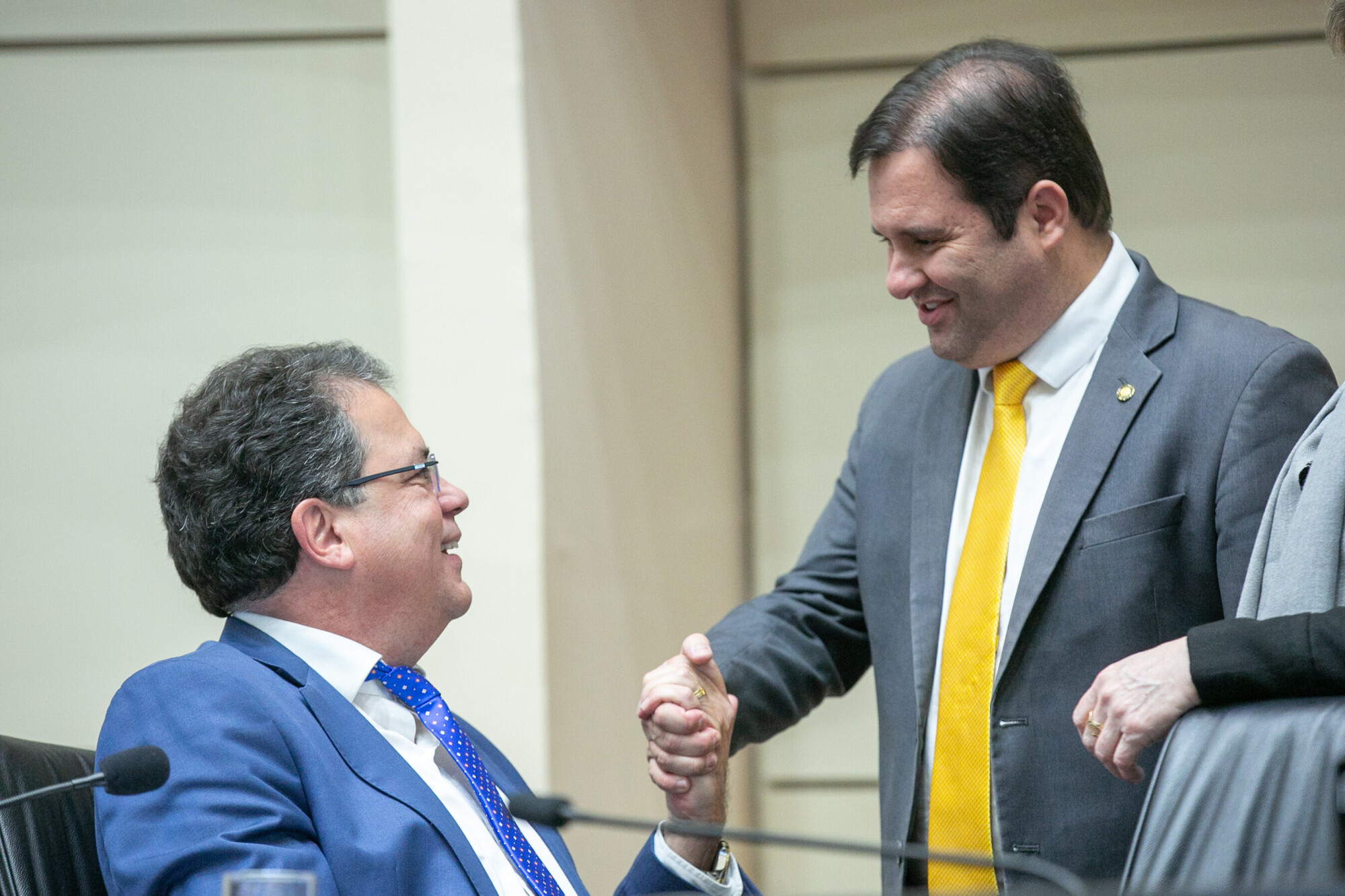 - Deputado Rodrigo Minotto (PDT) 	
 - Deputado Sérgio Guimarães(União)