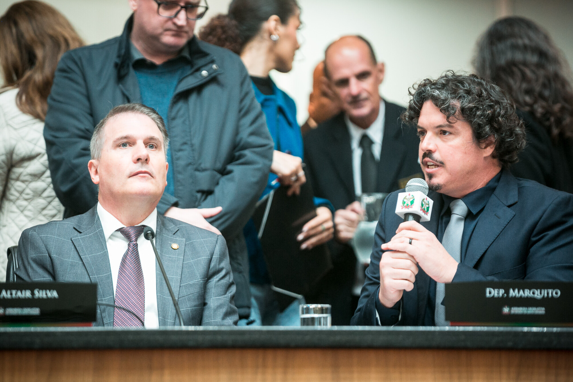 - Deputado Altair Silva (PP) 	
 - Deputado Marquito (PSOL)