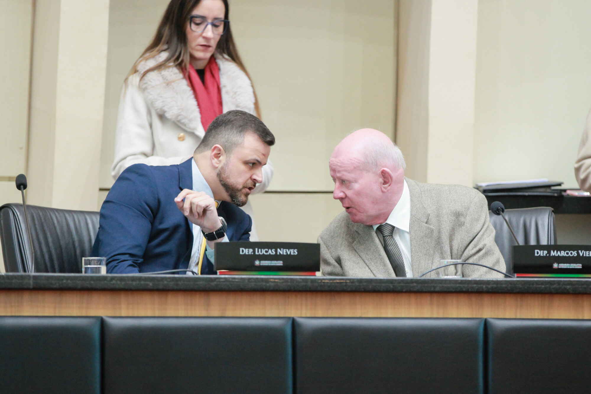 - Deputado Lucas Neves (Podemos) 	
- Deputado Marcos Vieira (PSDB)
