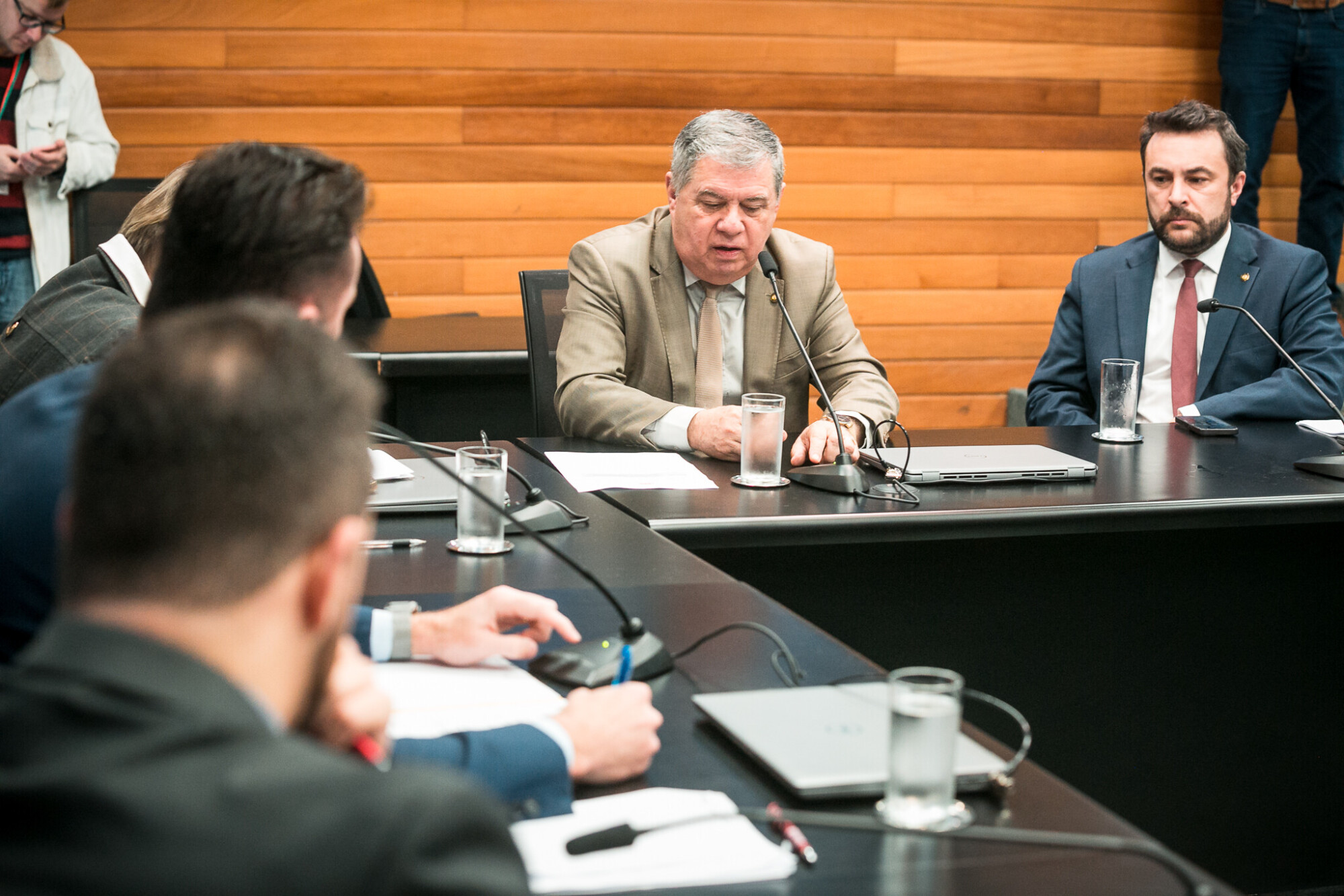 - Deputado Mário Motta (PSD) - Deputado Marcius Machado (PL)