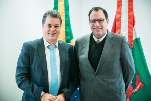 Presidente da Alesc faz visita institucional ao TCE e TJSC