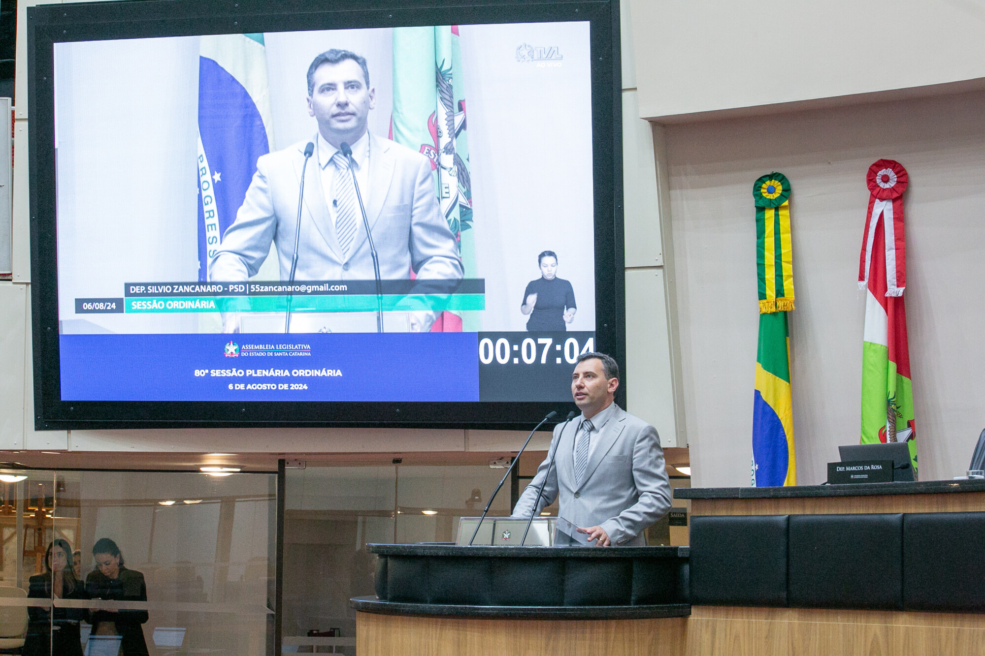 - Deputado Silvio Zancanaro (PSD)