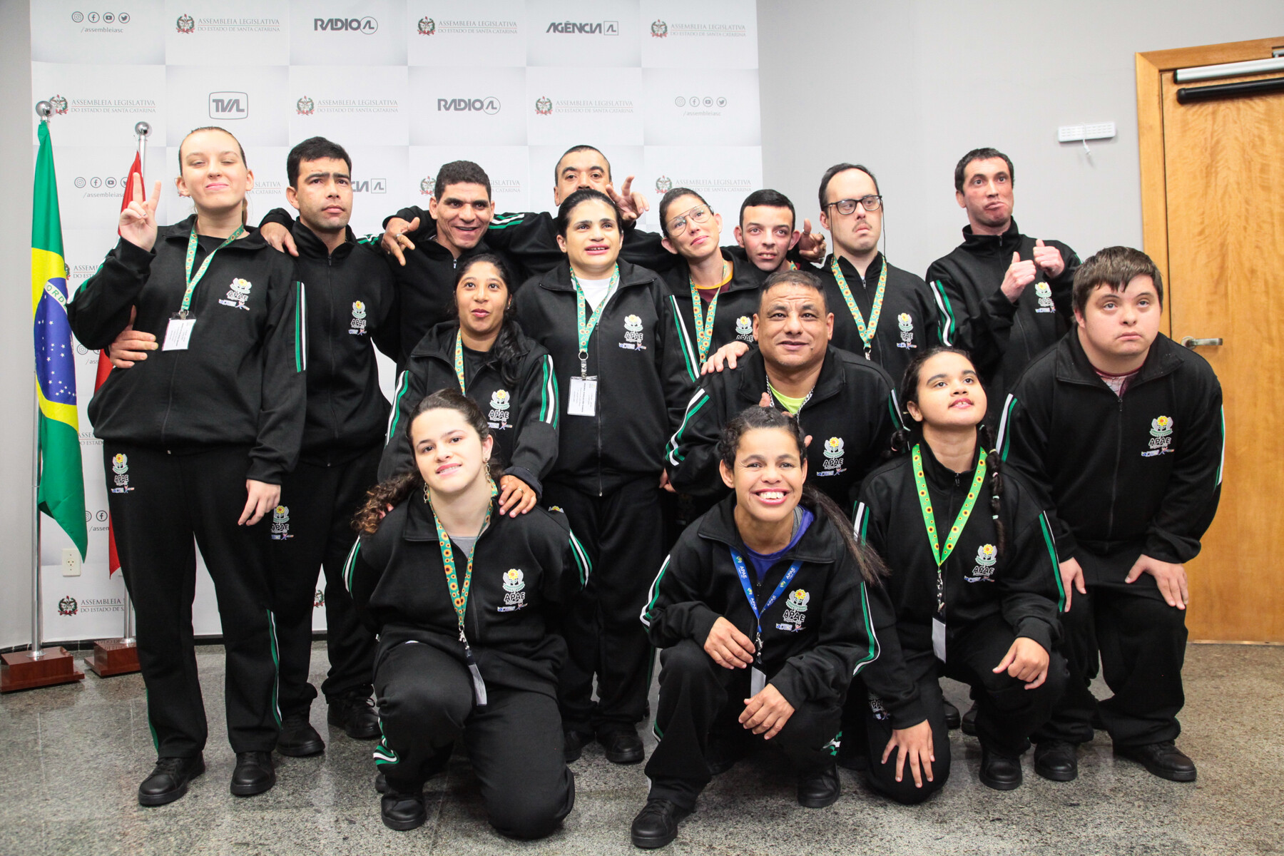 Entrega de Moção para o Grupo de Dança da APAE de Lages