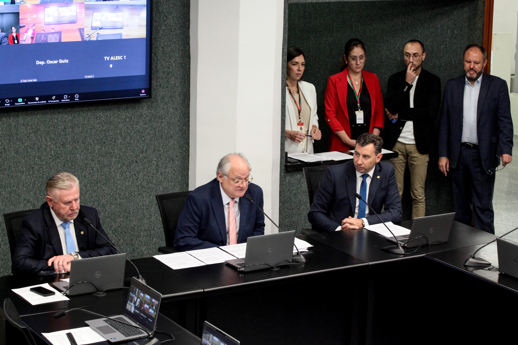 - Deputado Nilso Berlanda (PL)
	- Deputado Dr. Vicente Caropreso (PSDB) 
- Deputado Silvio Zancanaro (PSD)