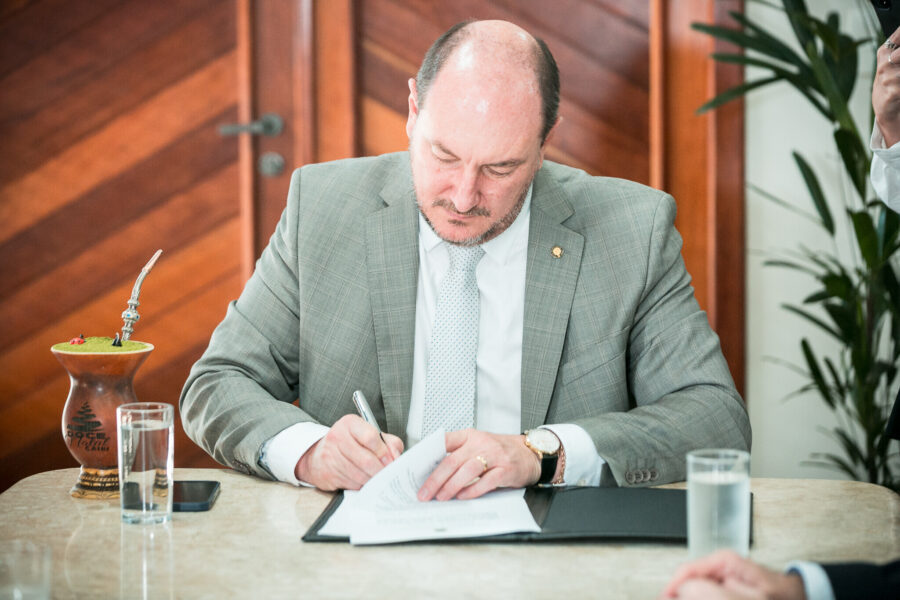 Presidente, da Alesc, deputado Mauro de Nadal (MDB).