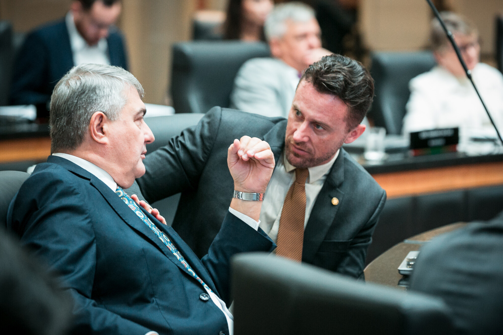 - Deputado Antídio Lunelli (MDB) 	
 - Deputado Fernando Krelling (MDB)