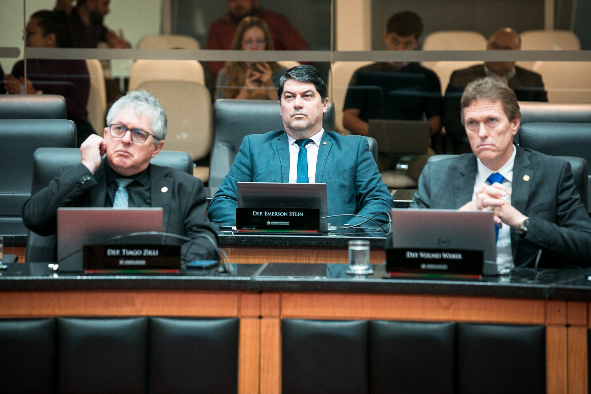 - Deputado Tiago Zilli (MDB)
- Deputado Emerson Stein (MDB)
- Deputado Volnei Weber (MDB)