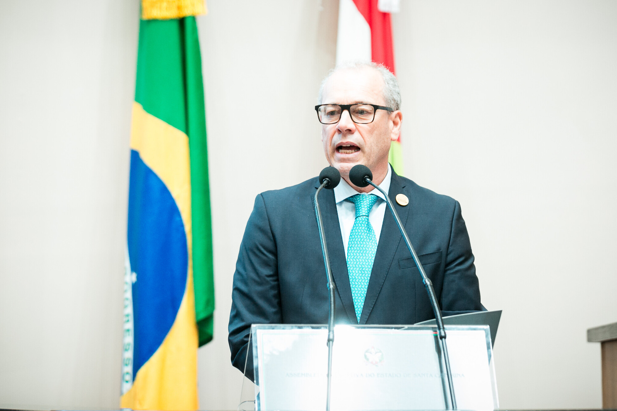 - Carlos Adauto Virmond Vieira -Presidente de honra da Cultura Alemã Joinville