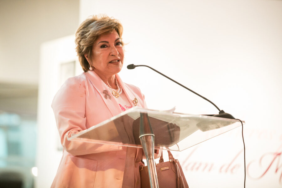 Presidente da RFCC de Florianópolis, Maria Helena Ferreira Agacy,