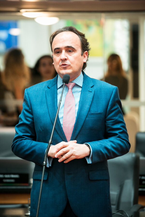 Deputado Carlos Humberto (PL), autor do projeto que cria Cadastro Estadual de Pedófilos e Agressores Sexuais em SC.