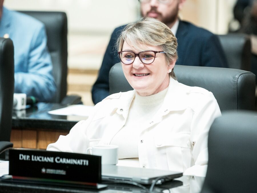 Deputada Luciane Carminatti.