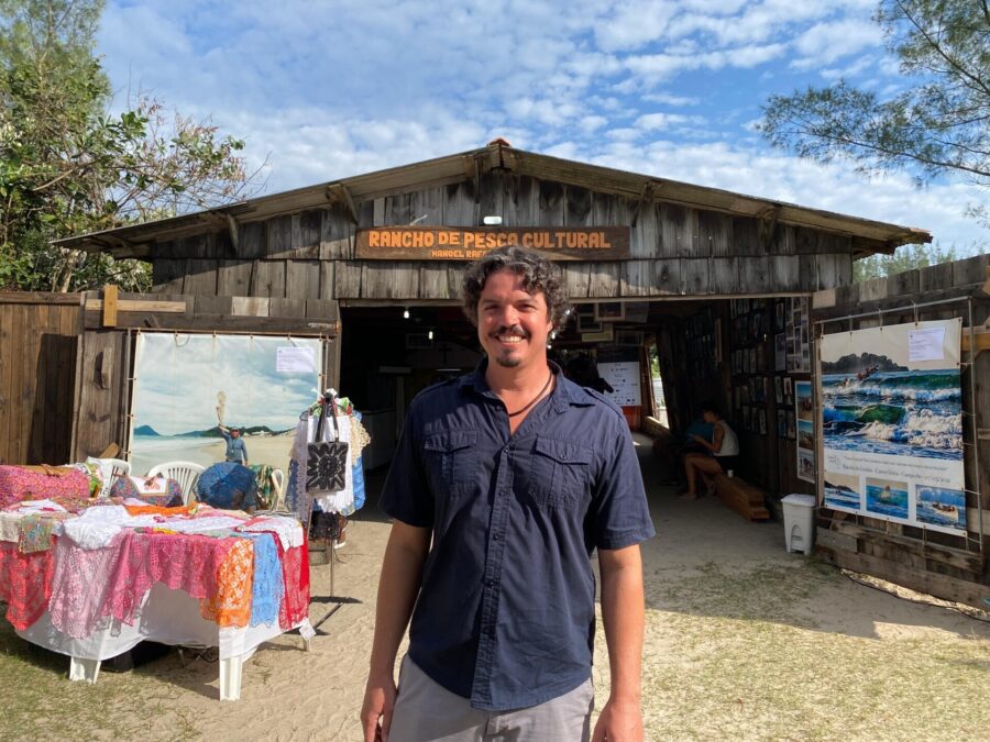 Marquito no Rancho de Pesca SocioCultural Getúlio Manoel Inácio/Divulgação