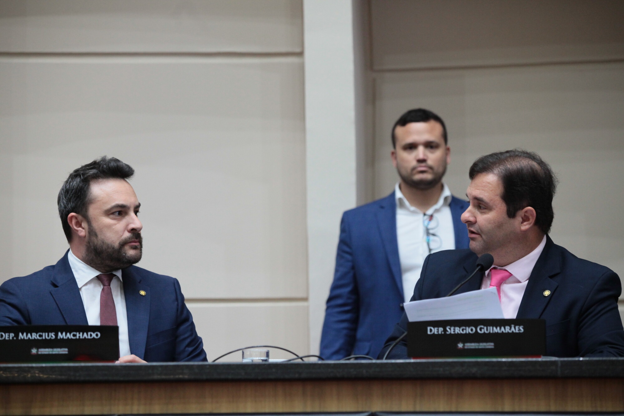 - Deputado Marcius Machado (PL) 
 - Deputado Sérgio Guimarães(União)