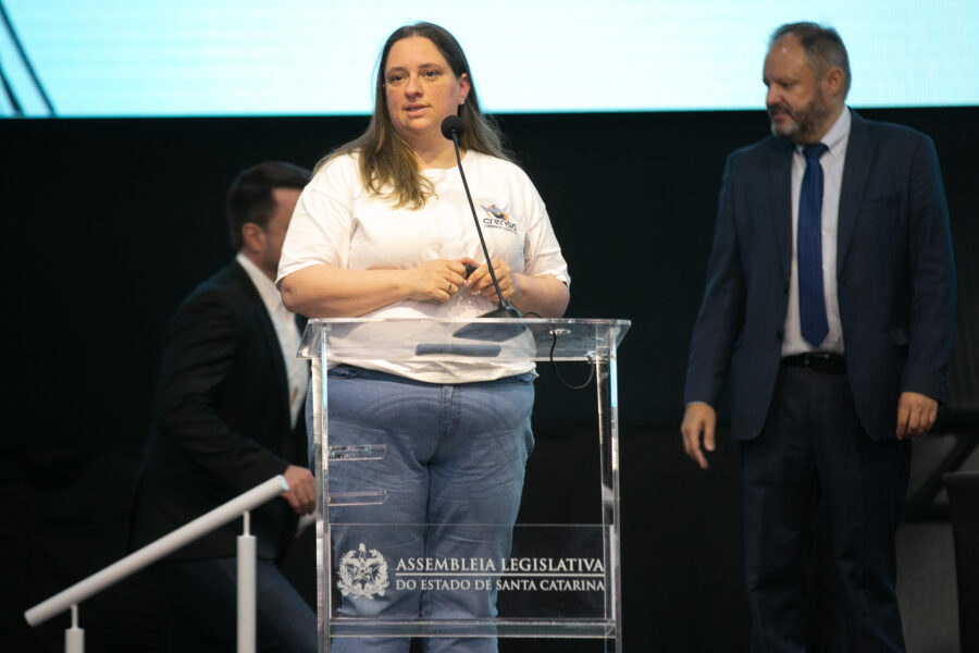 Psicóloga da Crensa, de Lages, Raquel Brandalise