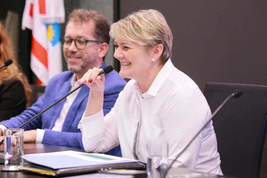 Deputada Luciane Carminatti.