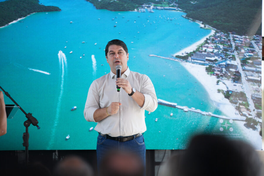 Deputado Emerson Stein, coordenador da Frente Parlamentar em Apoio ao Turismo Marítimo de Navios de Cruzeiros
