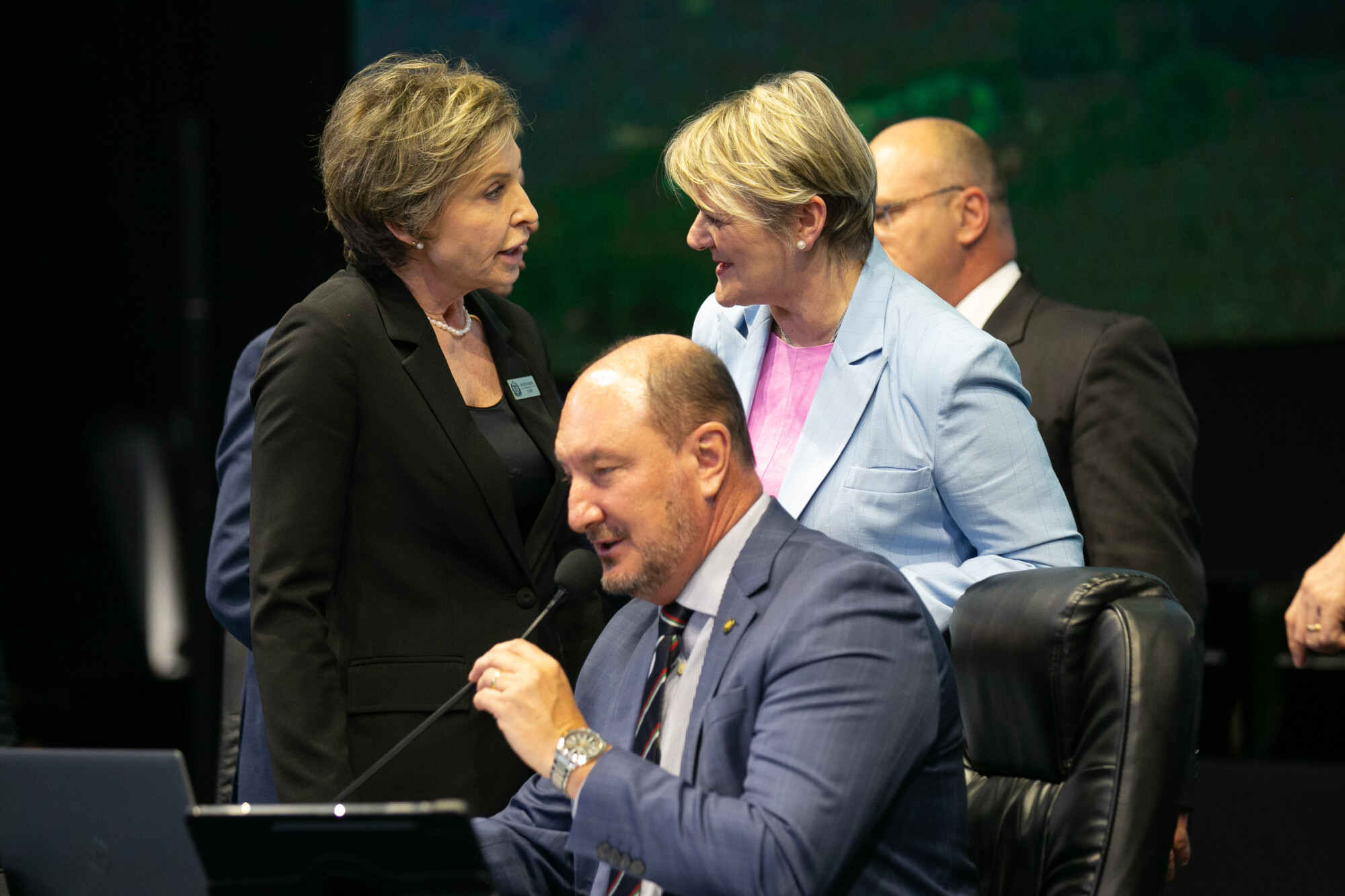 - Deputado Mauro de Nadal (MDB) 	
 - Deputada Luciane Carminatti (PT)