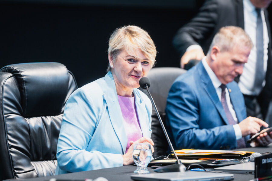 Coordenadora da Bancada do Oeste, deputada Luciane Carminatti (PT)
