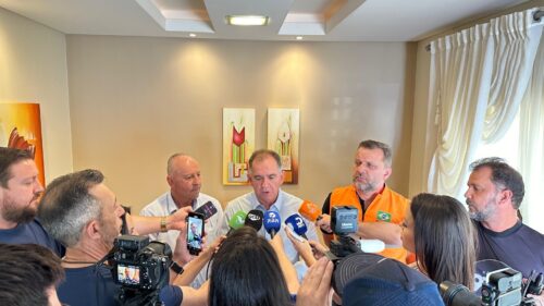 Prefeito eleito de Rio do Sul reuniu lideranças políticas do Alto Vale para solicitar apoio à obra