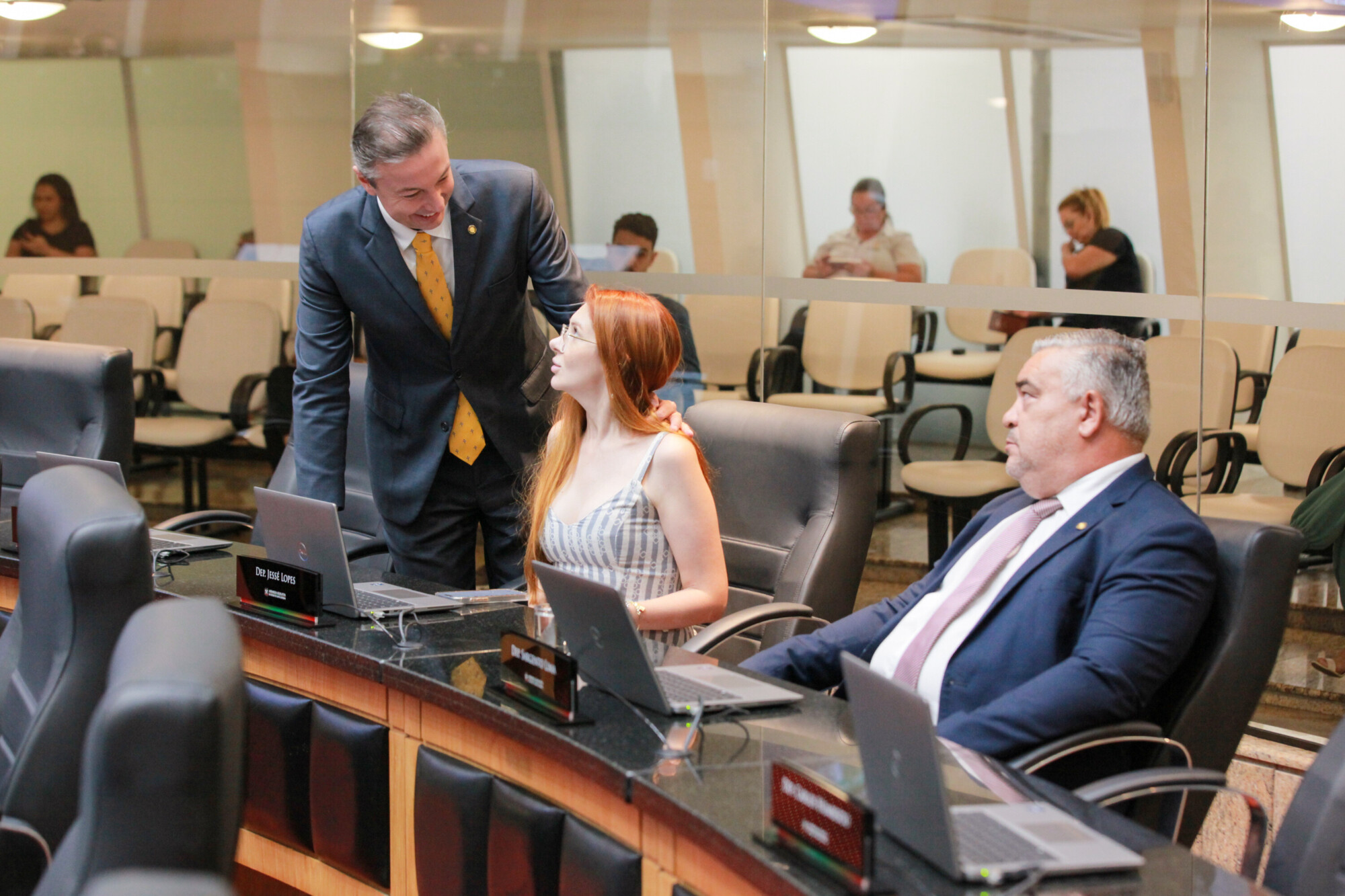 - Deputado Napoleão Bernardes (PSD) 	
 - Deputada Ana Campagnolo (PL)
 - Deputado Sargento Lima (PL)