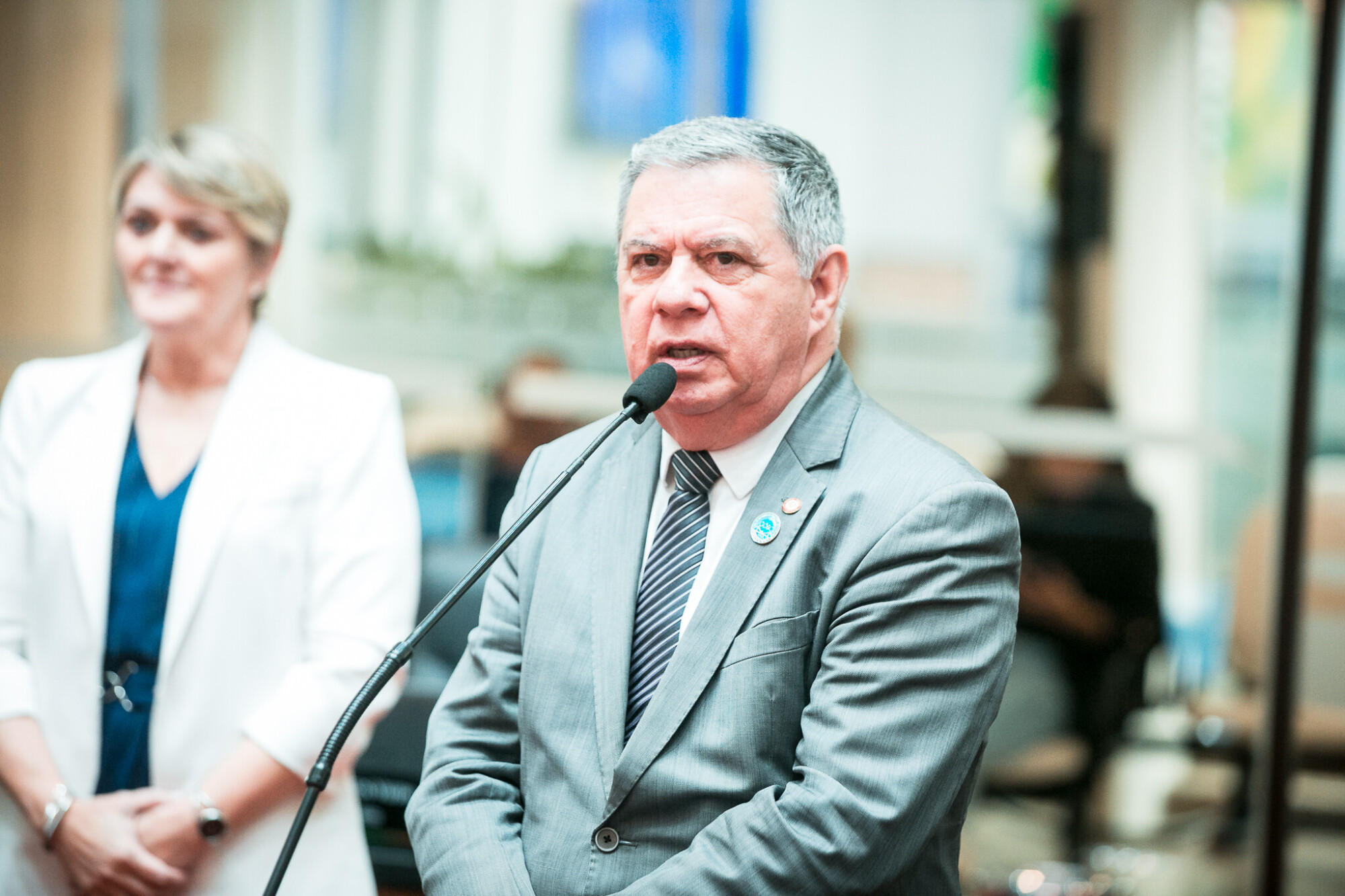 - Deputada Luciane Carminatti (PT) 		
 - Deputado Mário Motta (PSD)