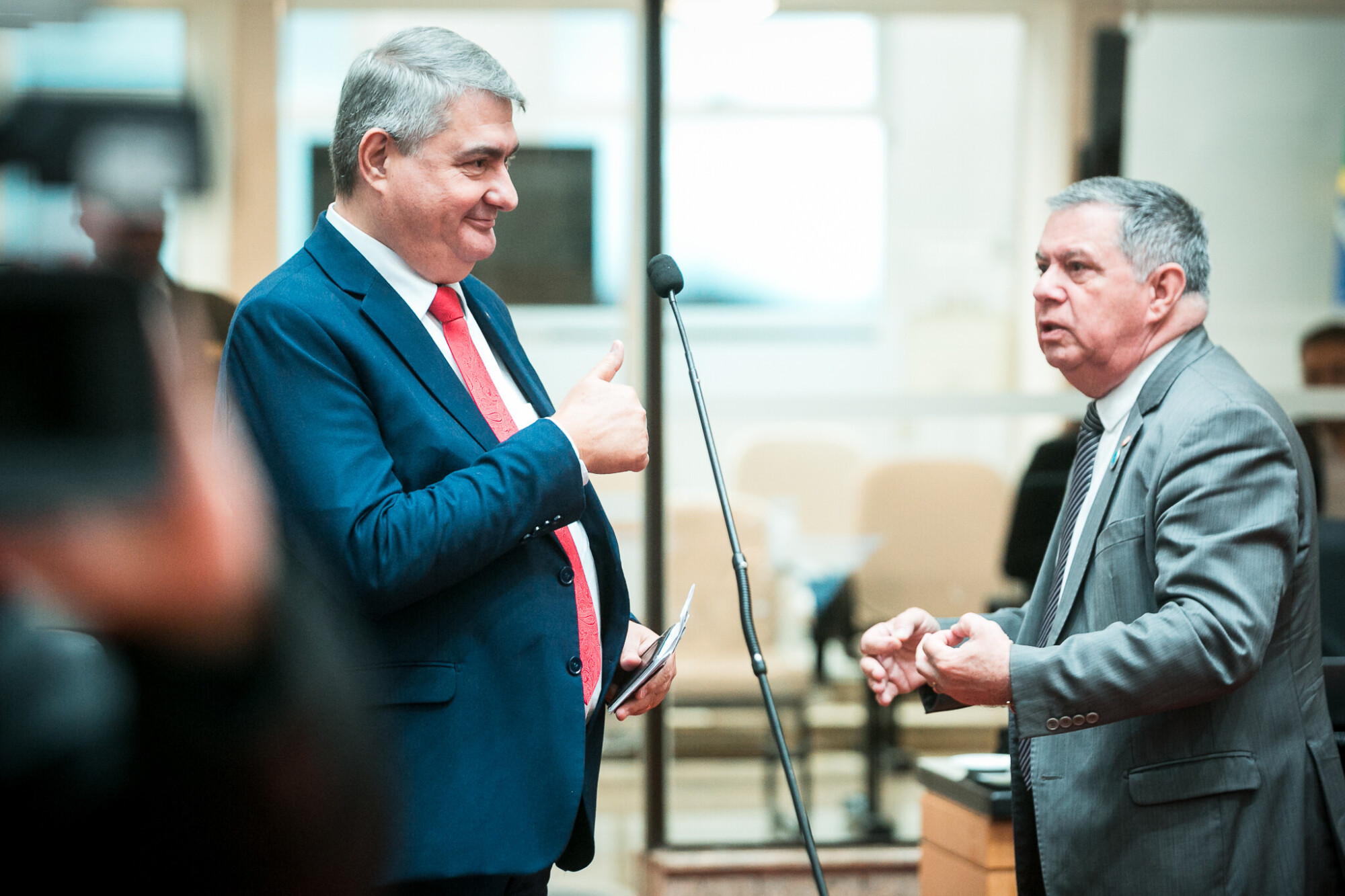 - Deputado Antídio Lunelli (MDB) 	
 - Deputado Mário Motta (PSD)