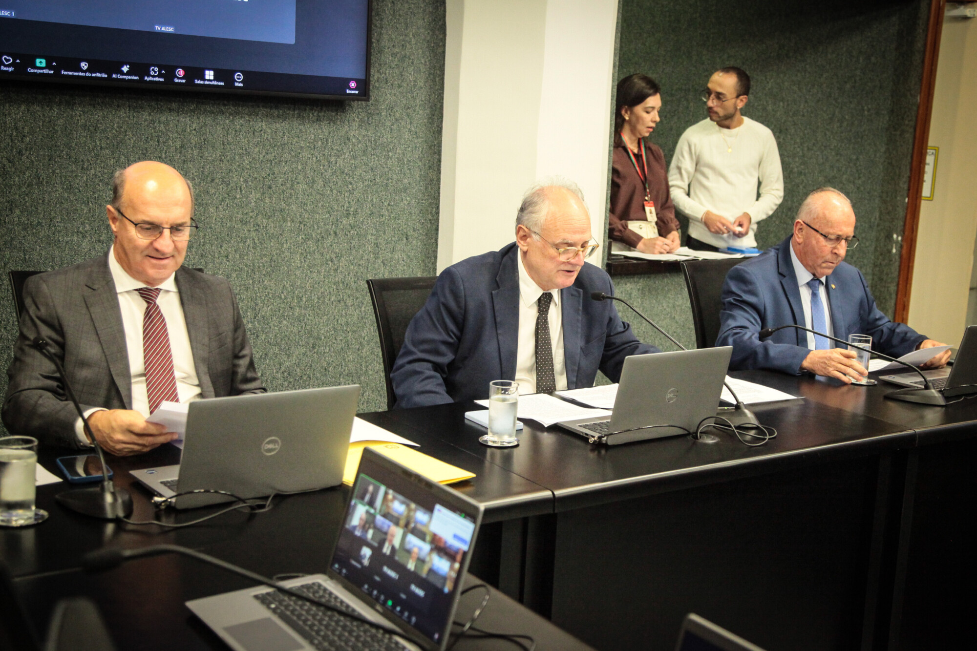 - Deputado José Milton Scheffer (PP) 	
 - Deputado Dr. Vicente Caropreso (PSDB) 
 - Deputado Oscar Gutz (PL)