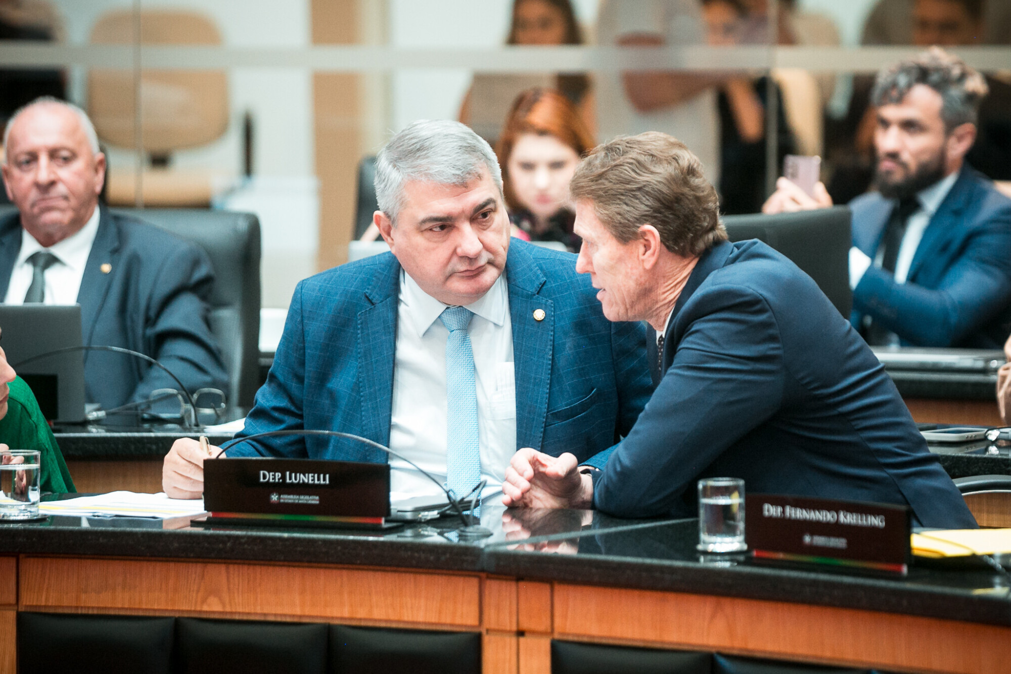 - Deputado Antídio Lunelli (MDB) 	
- Deputado Volnei Weber (MDB)