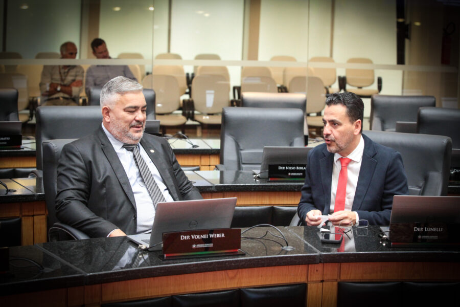 Deputados Sargento Lima e Estêner Soratto.