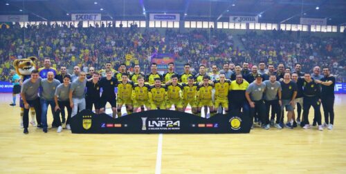 Moção de Aplauso: Dr. Vicente celebra conquista do Jaraguá Futsal como pentacampeão nacional