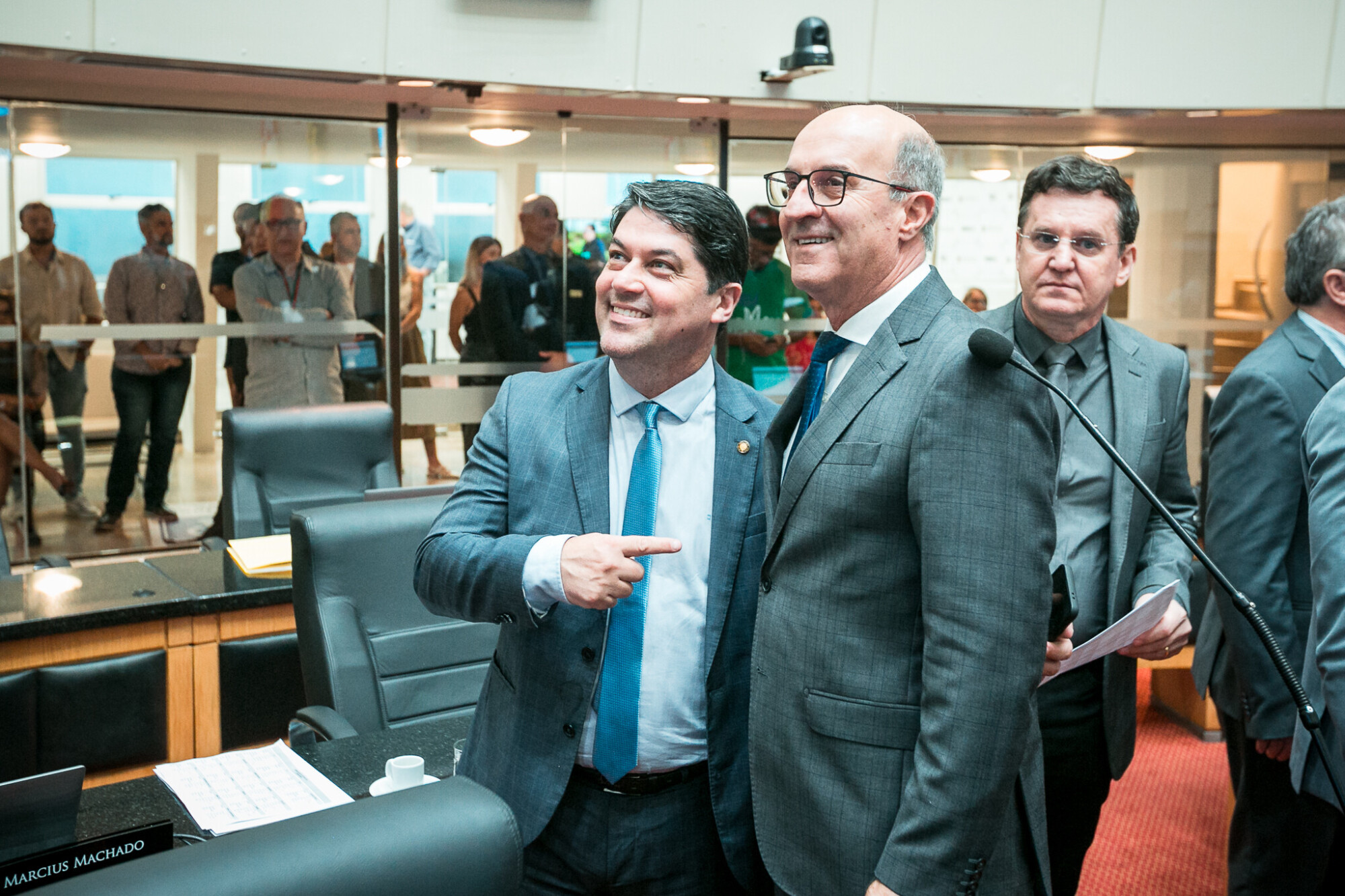 - Deputado Emerson Stein (MDB)
- Deputado José Milton Scheffer (PP)