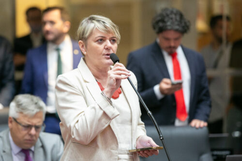 Luciane Carminatti destaca as lutas para a educação neste início de ano letivo
