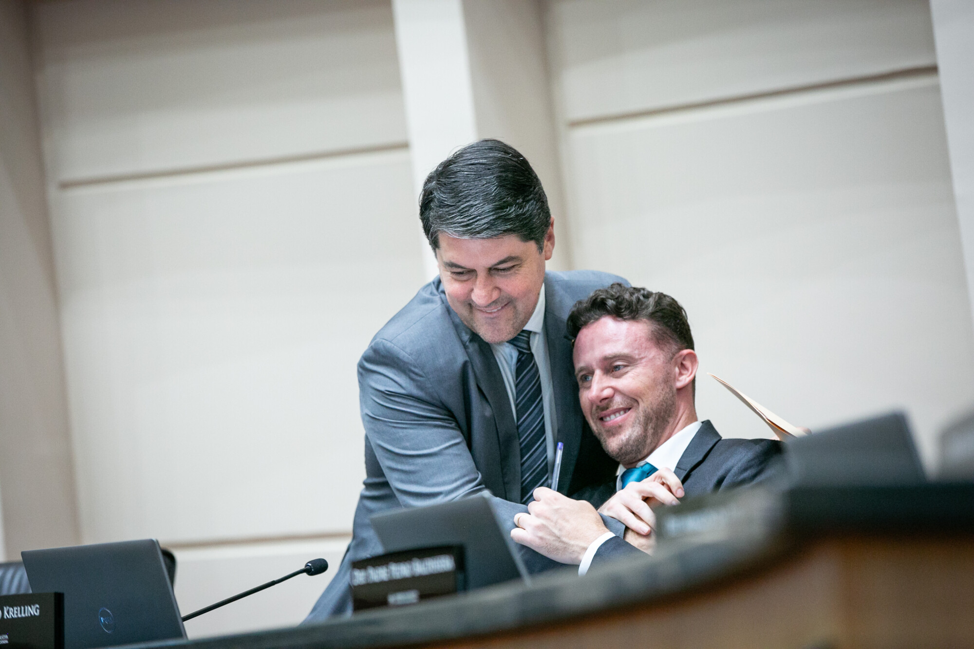 - Deputado Emerson Stein (MDB)
 - Deputado Fernando Krelling (MDB)