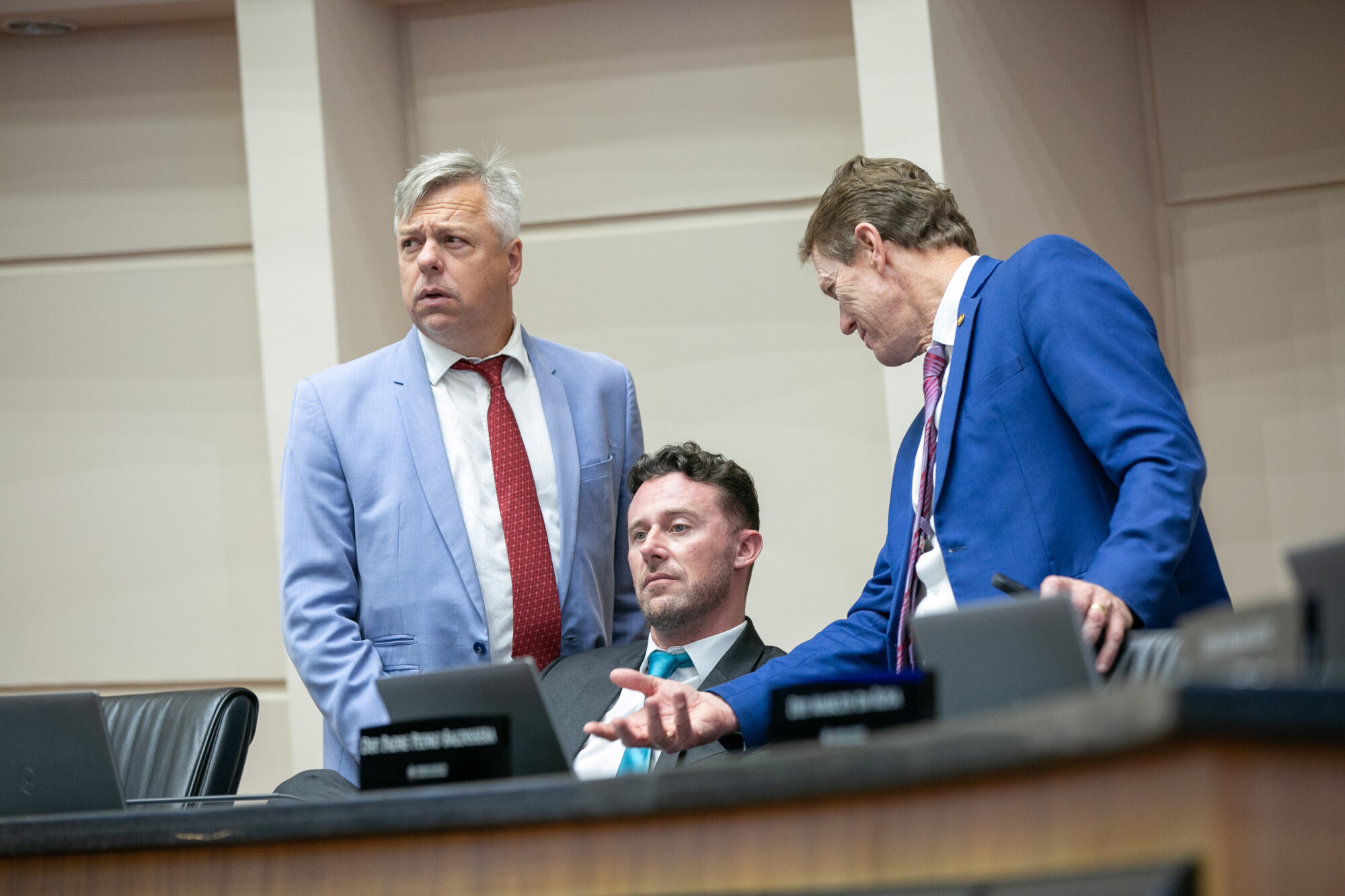 - Deputado Fabiano da Luz (PT) 	
- Deputado Volnei Weber (MDB)
 - Deputado Fernando Krelling (MDB)