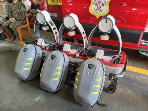 Bombeiros de Caçador recebem novos equipamentos através do projeto Você Decide