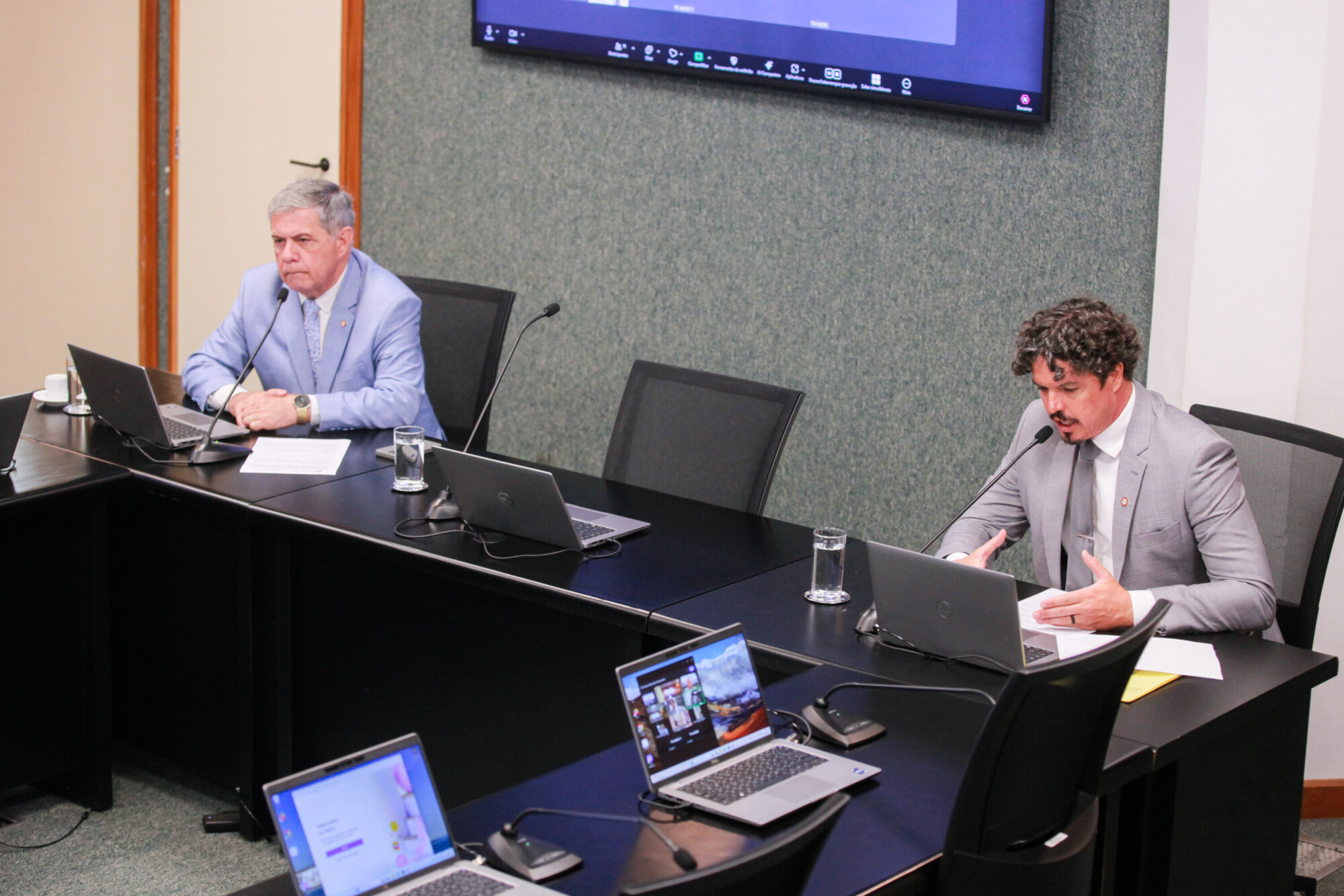 - Deputado Mário Motta (PSD)
 - Deputado Marquito (PSOL)