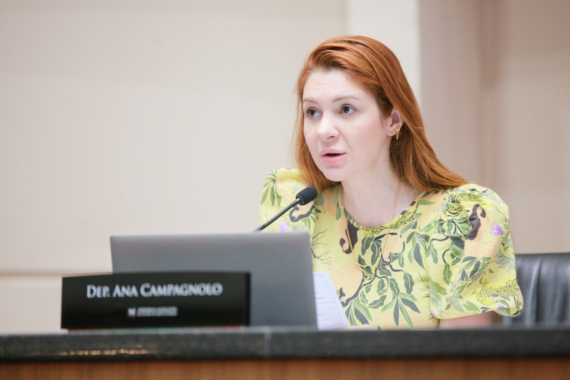 - Deputada Ana Campagnolo (PL)