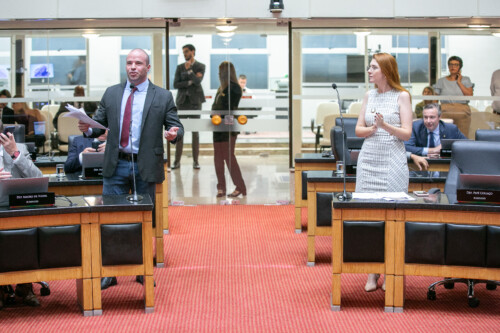 - Deputado Carlos Humberto (PL)
 - Deputada Ana Campagnolo (PL)