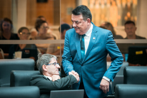 - Deputado Neodi Saretta (PT) - Deputado Maurício Peixer (PL)