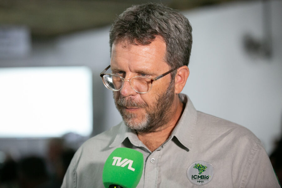 Walter Steenbock, gerente regional do Instituto Chico Mendes (ICMBio/ SC)